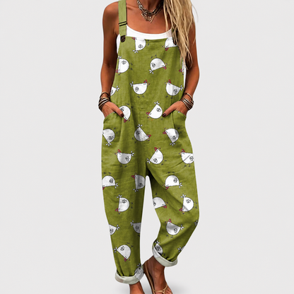 Peto estampado cómodo