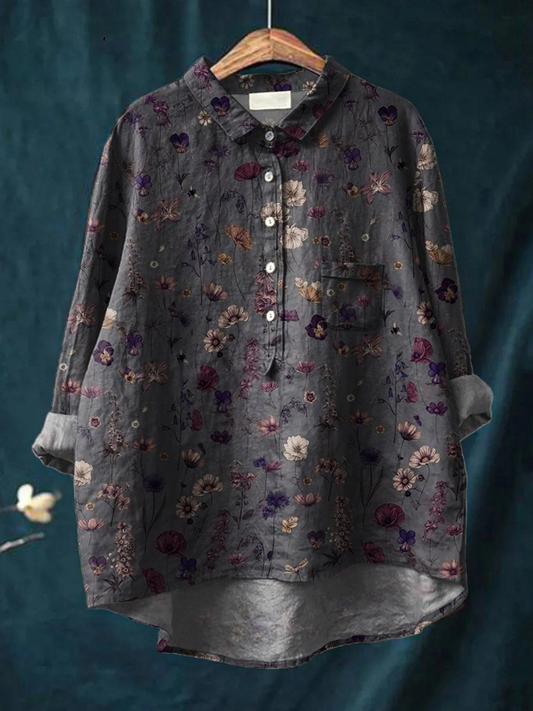 Florence - Camisa Floral Ligera
