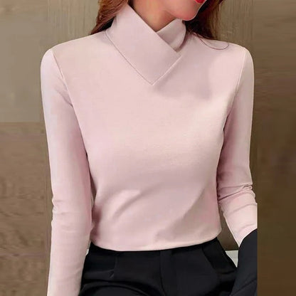 Adriana | Jersey de cuello alto elegante