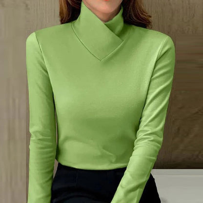 Adriana | Jersey de cuello alto elegante
