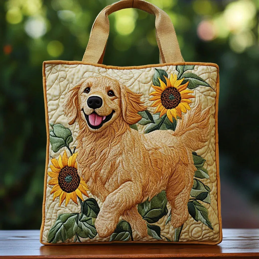 Bolso artesanal - Golden Retriever