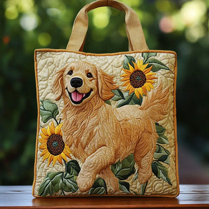 Bolso artesanal - Golden Retriever