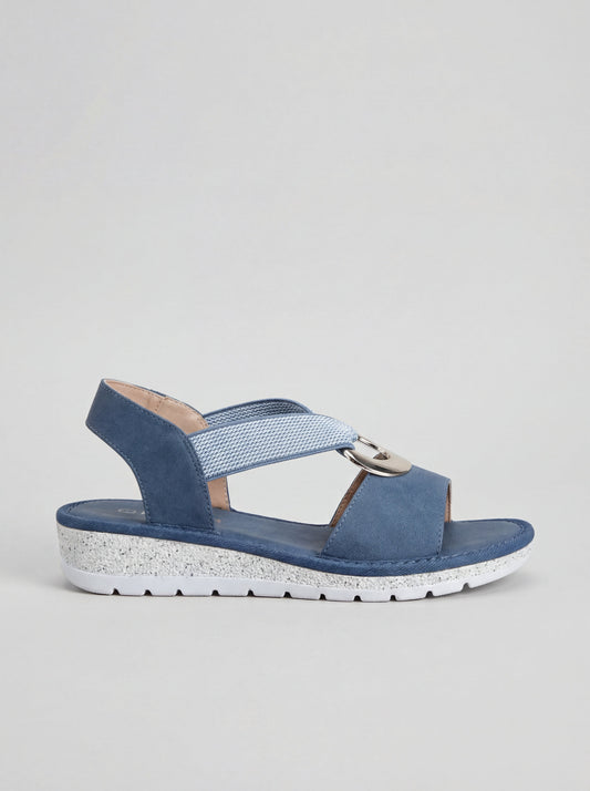 Zafiro | Sandalias elegantes con sujeción ajustada