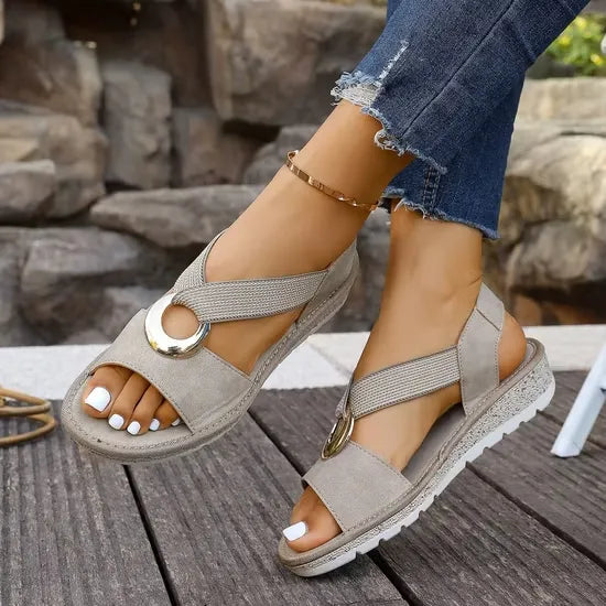 Zafiro | Sandalias elegantes con sujeción ajustada