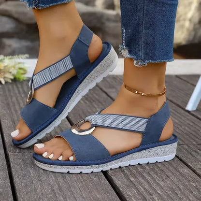 Zafiro | Sandalias elegantes con sujeción ajustada